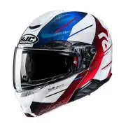 HJC White/Red/Blue RPHA 91 Blat MC21 Modular Helmet 452354