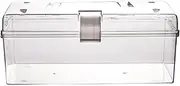 Eigell Medication Box Medication Storage Box Lightweight Medication Storage Case Clear First Aid Box Medication Storage Organizer for Family, Long Large Size