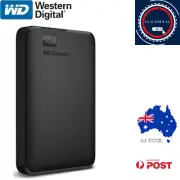 WD Elements Portable External Hard Drive HDD 5TB SATA USB 3.0 PC Laptop