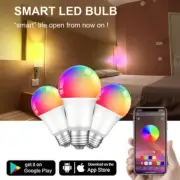 9/12/15/18W Tuya Zigbee E27 RGB Smart Light Bulb 110V 220V Smart Life Control Di