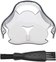 [eMagTech] Shaver Head Protection Cap Guard Cover with Cleaning Brush Compatible with Philips RQ11 RQ12 RQ10 S7000 S9000 Series Electric Shaver
