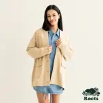 【ROOTS】ROOTS女裝-#ROOTS50系列 璀璨金開襟外套(淡金色)