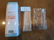 BodyHonee Epilating Strips, Spatulas, For Hair Removal Waxes