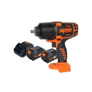 SP Tools 18V 1/2" Drive Brushless Impact Wrench Kit - SX Drive 6.0Ah X2 Battery