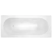 Decina Prezzo 1510 Inset Bath (Tile Bead) White PZ1510W