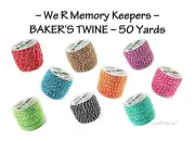 BAKER'S TWINE - We R Memory Keepers - 50Yards/45Meters - Brand New!!!