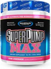 Gaspari Nutrition Superpump Max Pre-Workout 640g 40 Servings Pink Lemonade New