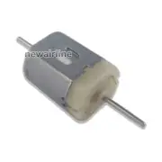 1x DC6V 10000RPM Double Shaft High Speed 280 Carbon Brush Motor for Toy Ca Robot