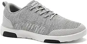[OrthoComfoot] Men's Orthopedic Walking Shoes for Plantar Fasciitis Relief, Comfortable Arch Support Casual Fashion Sneakers, Cushioned Orthotic Slip On for Foot and Heel Pain