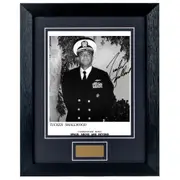 Tucker Smallwood Personally Signed Space Above and Beyond 8 x 10 Photograph Framed