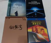 在飛比找Yahoo!奇摩拍賣優惠-A區正版BD-控制 精裝版 + 第三類接觸 + 看見台灣