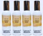 4 Bath & Body Works VANILLA SUEDE Room Spray Perfume Mini 1.5 oz