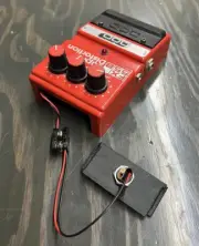 Back Plate w/ Standard Boss Style Power Jack for DOD FX Series Effect Pedals