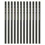 12Pcs 4B Drawing Pencils for Sketching, Black