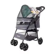 IBIYAYA Cloud 9 Pet Stroller for Cats & Dogs up to 20kg - Mint Green