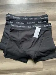 6 Pack Bundle Calvin Klein Men’s Large Boxer Briefs Black NWT