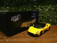 在飛比找有閑購物優惠-1/64 BBR Maserati MC20 Giallo 