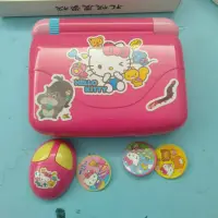 在飛比找蝦皮購物優惠-Hello Kitty 筆電玩具 二手
