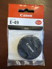 Canon E-49 Lens Front Cap Genuine for EF RF lenses brand new