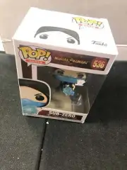 FUNKO pop FUNKO POP POP GAMES MORTAL KOMBAT # 536 SUB-ZERO GOOD CONDITION
