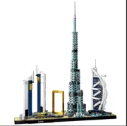 Architecture 740 PCS Dubai Tower Skyline 21052 Building Block Toy Fit Legoes Set