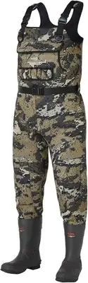 BASSDASH Bare Camo Neoprene Chest Fishing Hunting Waders for Men 7,