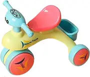 Kids Tricycle Toy, Creative Inertia Tricycle, Children Safe Tricycle Toy, Cartoon Themed Tricycle, Innovative Inertia Toy, Colorful Sturdy Kids Tricycle Toy for Children Toys, Present