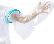 Repeatable Gibbs Cover Waterproof Shower Bandage Cover Adult Arm Long