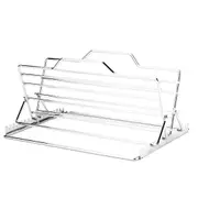 Turkey Rack Turkey Roaster,Adjustable Stainless Steel Roasting Pan,V-Shaped Rib Roasting Rack