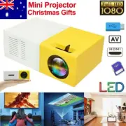 Mini Projector HDMI USB LED HD 1080P Home Cinema Portable Pocket Projector ParVN