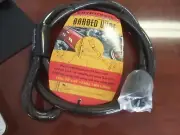 NOS Kryptonite Barbed Wire Heavy Duty Motorcycle 3/4" Security Cable 5'6" Long