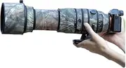 CHASING BIRDS Camouflage Waterproof Lens Coat for Sigma 150-600mm F5-6.3 DG DN OS Sports Rainproof Lens Protective Cover (Pine Camouflage)
