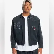 Quicksilver Netflix Stranger Things Jacket Sz L Mens New