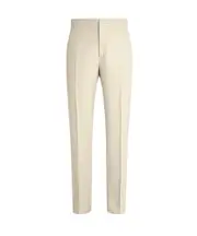 Zegna Oasi Lino Pants IT52 white