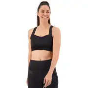 Canterbury Womens Vapodri CCC Crop Top Sports Bra (Black)