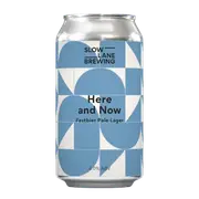 Slow Lane Here and Now Festbier Pale Lager 375ml Can