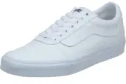 Vans WARD WHITE CANVAS SNEAKER - MEN'S size 10