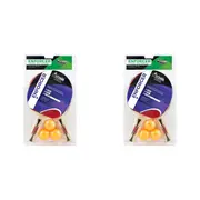 10pc Formula Sports Enforcer Table Tennis 2-Player Set Ping Pong Bats/4cm Ball