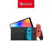 [Nintendo Switch] OLED-64GB Neon Blue Neon Red Joy Cons Newest Game Console