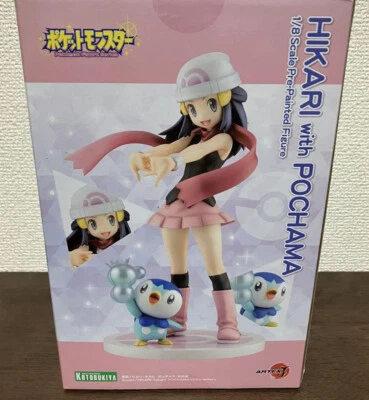 Japan Authentic Pokemon ARTFX J Dawn with Piplup Figure