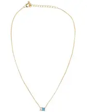 [Mocha] Celestial Necklace in Gold/Blue
