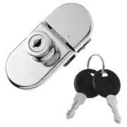 Jewelry Cabinet Glass Lock Glass Door Lock Key Door Gate Lock Display Case Lock