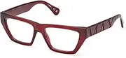 [Max&Co.] Max &Co MO5185 066 shiny dark red 52/16/140 WOMAN Eyewear Frame