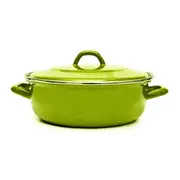 Classica 26cm Heavy Gauge Casserole w/ Lid Apple Green Kitchen Cookware