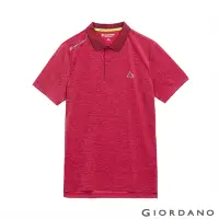 在飛比找Yahoo奇摩購物中心優惠-GIORDANO 男裝G-MOTION涼感POLO衫-17 