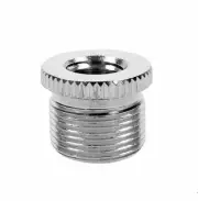 Mic Thread Adapter METAL 5/8" Female to 3/8" Male insert for Microphone Stand