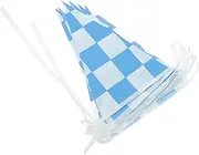 OHPHCALL Race Car Flag Decorative Flag Banner Small Flags on Sticks for Halloween Parties Race Car Themes