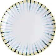 Nordic Creative Dinner Plate, Hand-Painted Ceramic 11 Inch Plate, Under-Glazed Porcelain Plate Microwave Oven Safety