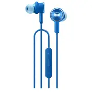 For Original Huawei Honor AM17 Earphone Monster 2 Hi Res 3.5mm In-Ear Wired Control Headphone with Mic BLUE COLOR