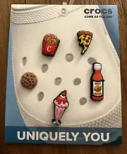 Crocs Jibbitz Uniquely You Collection Charms Pizza Hot Sauce Cookie New Sundae